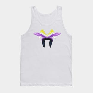 Nonbinary Pride Angel Wings Tank Top